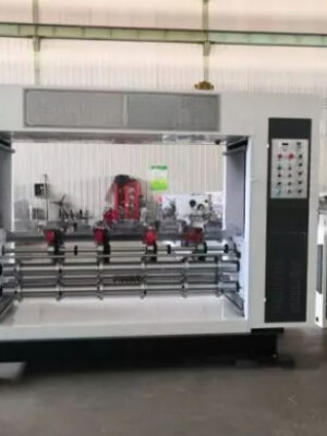 Corrugated Sheet Thin Blade Slitting and Creasing Packing Machine